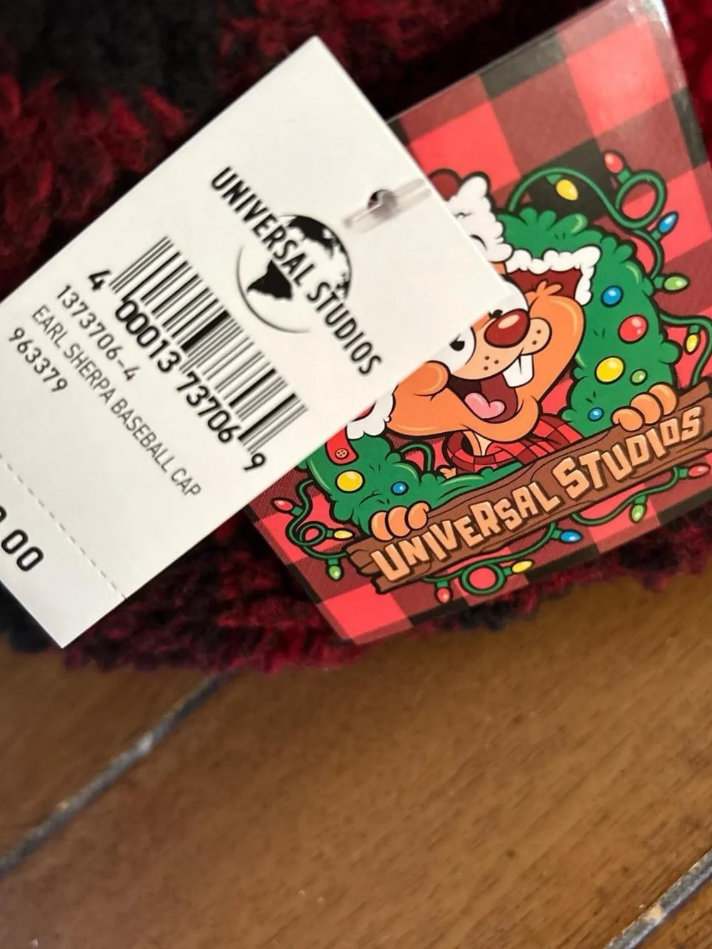 Earl universal studios Christmas hat